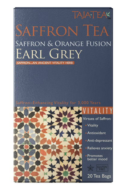 Saffron & Orange Fusion Earl Grey