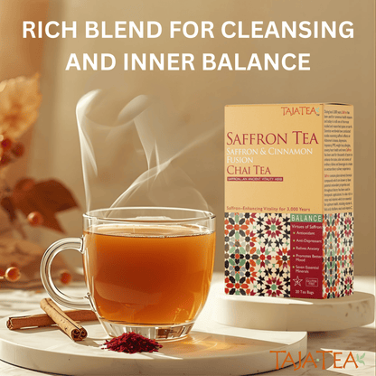 Saffron & Cinnamon Fusion Diet Chai