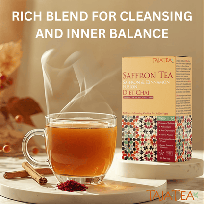 Saffron & Cinnamon Fusion Diet Chai[Pack of 1]