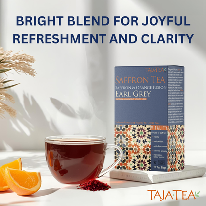 Saffron & Orange Fusion Earl Grey