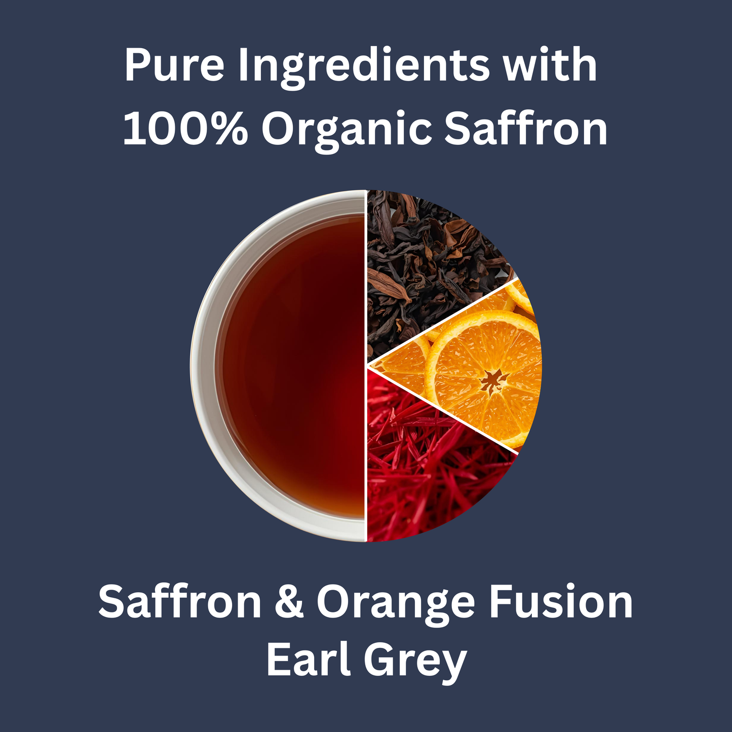 Saffron & Orange Fusion Earl Grey