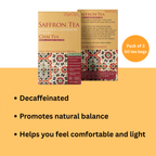 Saffron & Cinnamon Fusion Diet Chai [Pack of 3]