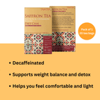 Saffron & Cinnamon Fusion Diet Chai [Pack of 6]