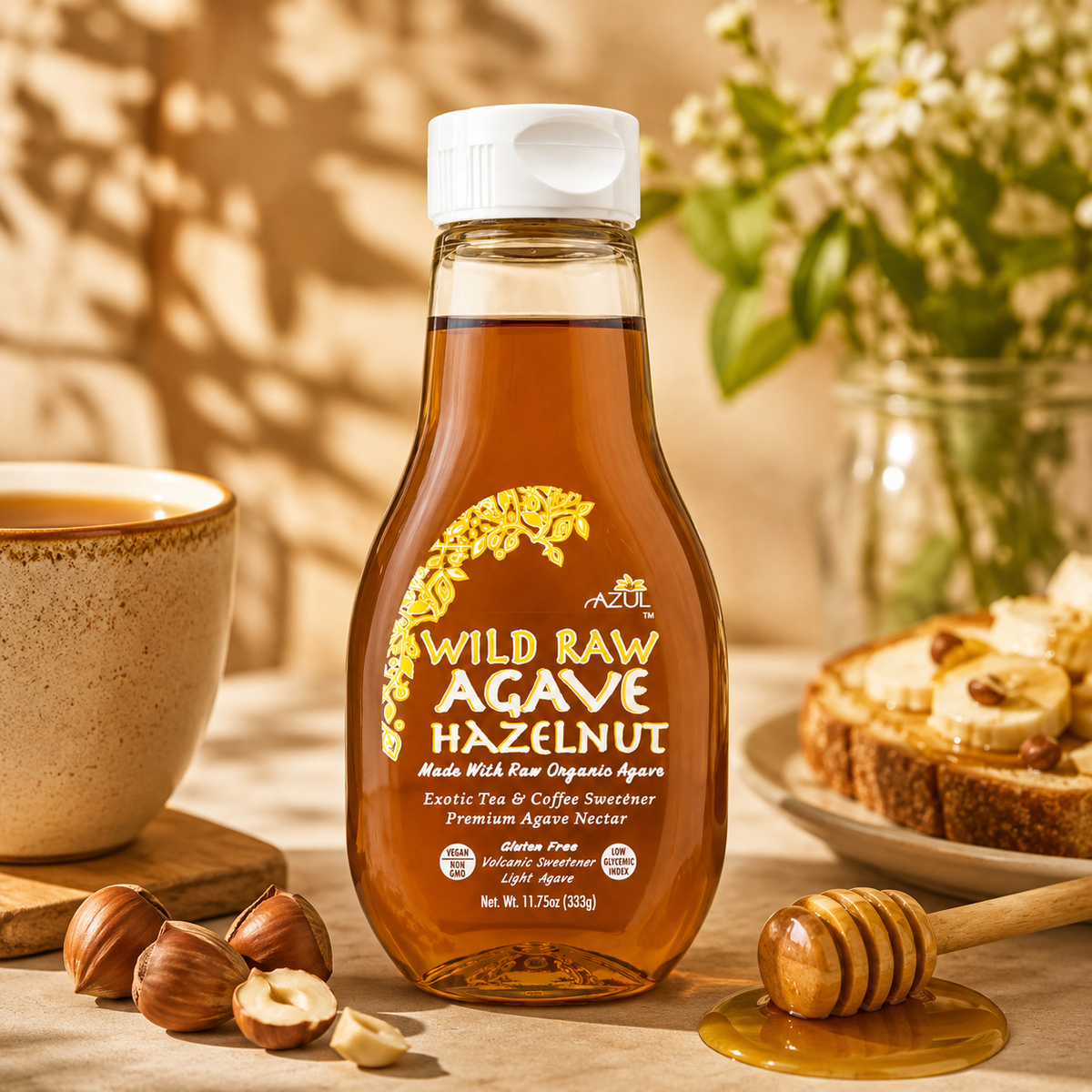 Wild Raw Agave - Hazelnut 12oz