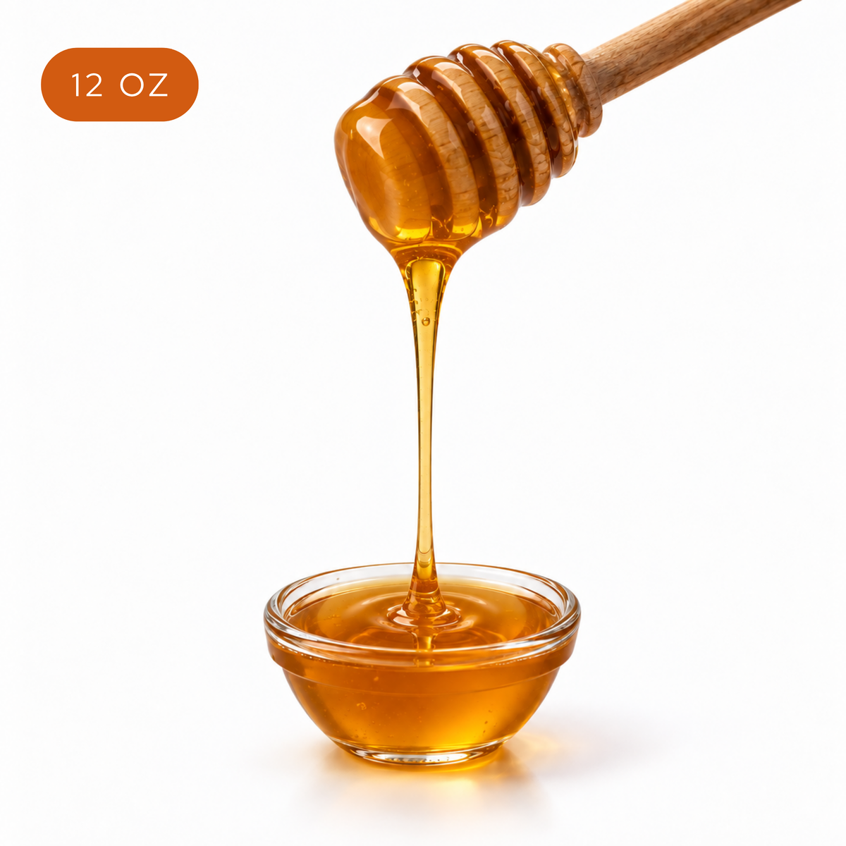 Wild Raw Clover Honey 12oz