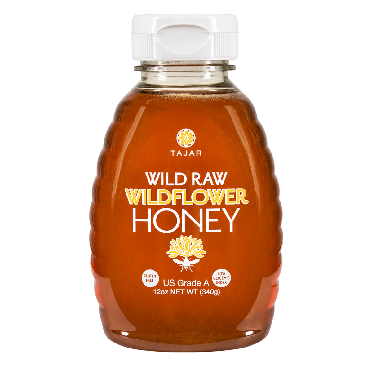 Wild Raw Wildflower Honey 12oz
