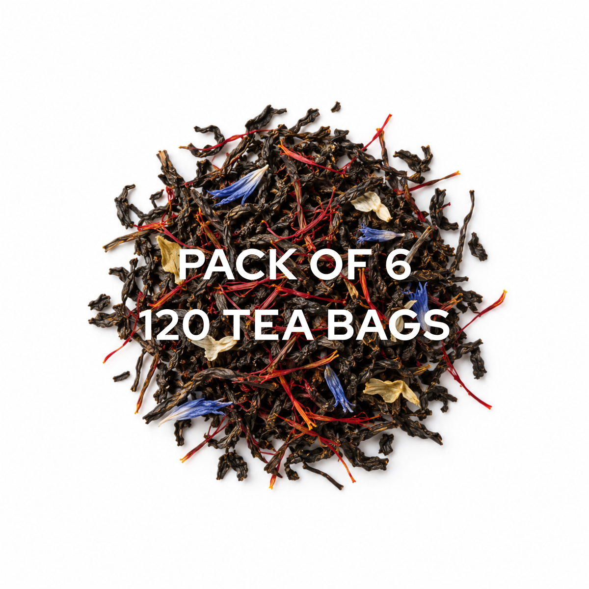 Saffron & Orange Fusion Earl Grey [Pack of 6]