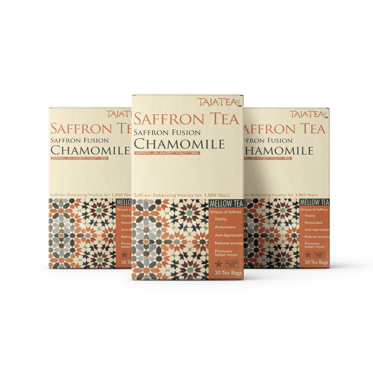 Saffron Fusion Chamomile [Pack of 3]