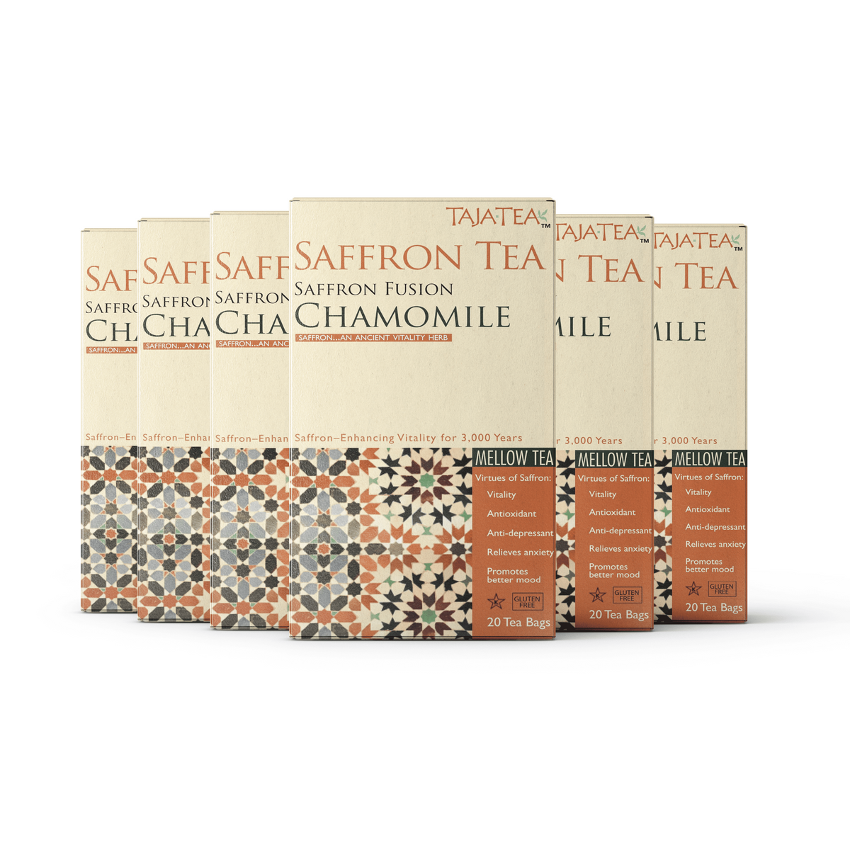 Saffron Fusion Chamomile [Pack of 6]