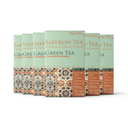 Saffron & Mango Fusion Green Tea [Pack of 6]