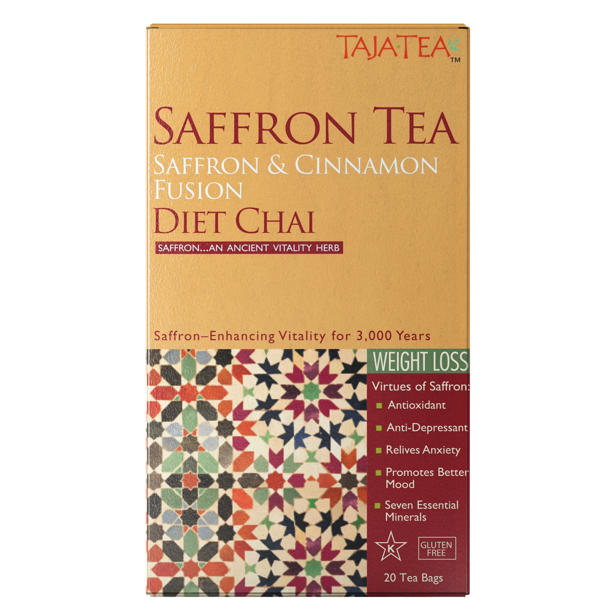 Saffron & Cinnamon Fusion Diet Chai