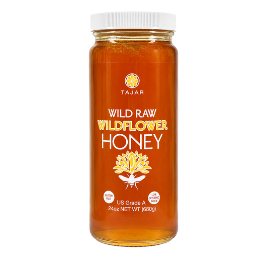 Wild Raw Wildflower Honey 24oz