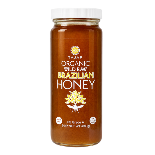 Organic Wild Raw Brazilian Honey 24oz