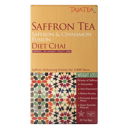 Saffron & Cinnamon Fusion Diet Chai[Pack of 1]